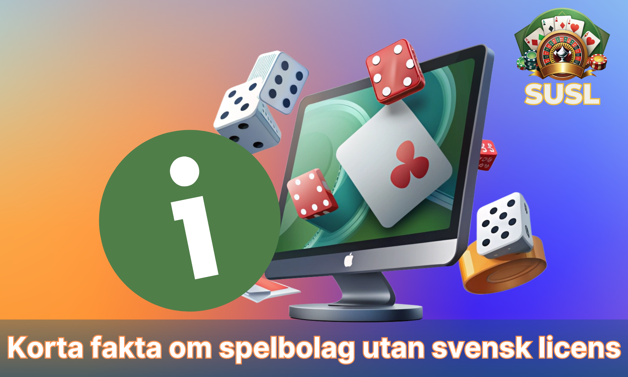 Detaljerad information om spelbolag utan svensk licens