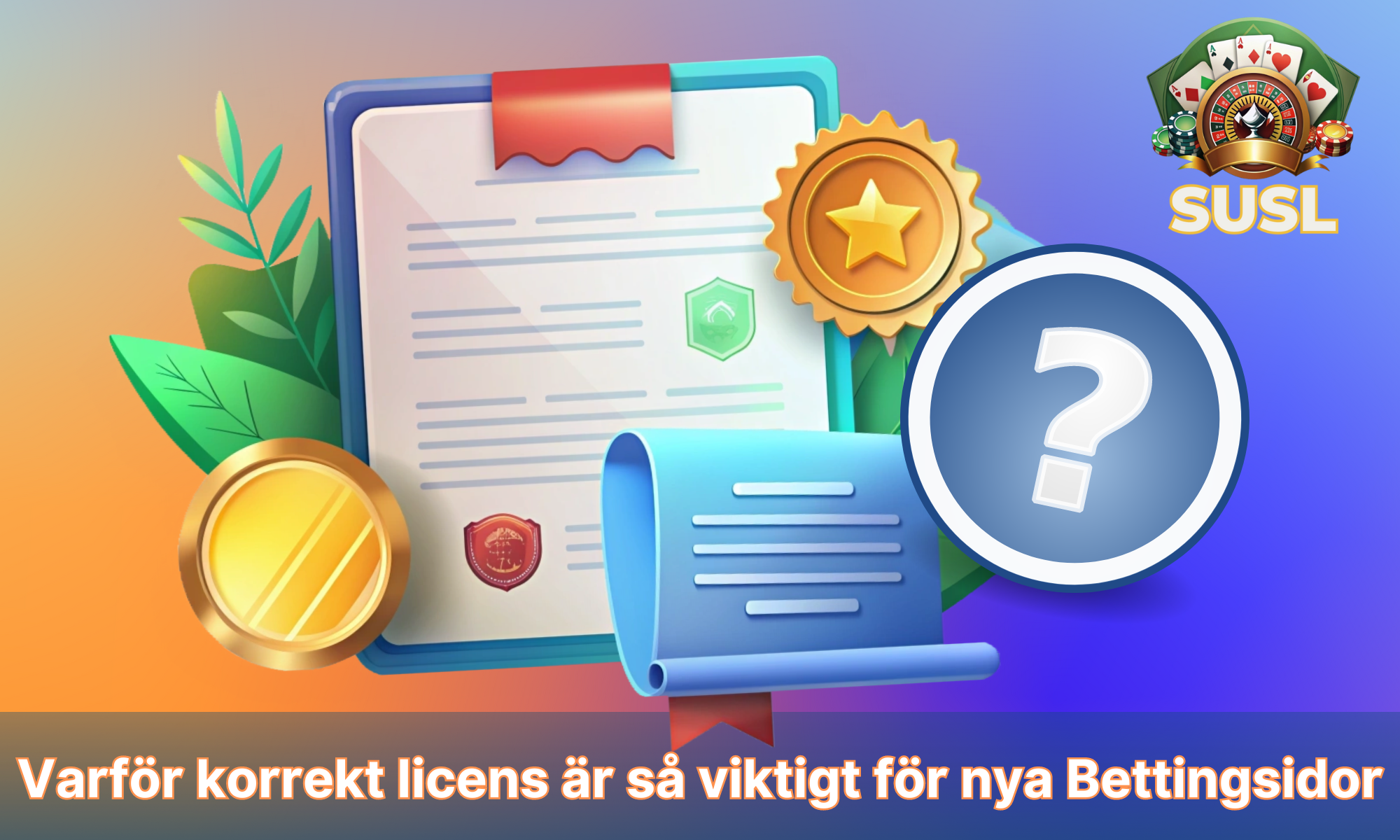 Mer information om korrekt licensiering för bettingsajter